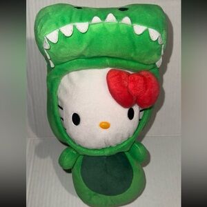 Universal Studios Exclusive Jurassic Park Hello Kitty Plush Dinosaur